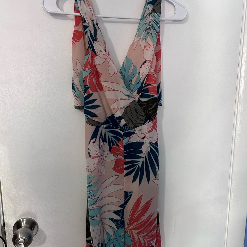 Japna Multicolor Tropical Print Jumpsuit